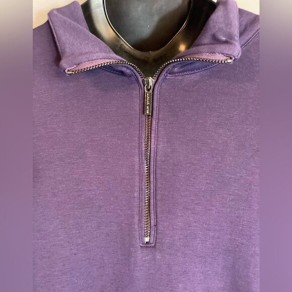 Michael Kors purple half zip mens top - Picture 4 of 4